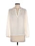 CALVIN KLEIN JEANS 100% Polyester Ivory 3/4 Sleeve Blouse Size M - photo 1