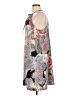 Unbranded 100% Polyester Paisley Gray Casual Dress Size L - photo 5