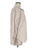 Garnet Hill Stripes Tan Long Sleeve Blouse Size 8 - photo 4