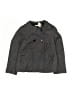 Bonpoint Chevron-herringbone Gray Coat Size 6 - photo 1