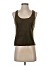 Max Studio 100% Polyester Brown Sleeveless Top Size S - photo 1