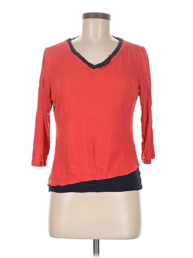 Pre-owned The Limited 3/4 Sleeve T-shirt In Red
