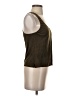 Max Studio 100% Polyester Brown Sleeveless Top Size S - photo 4
