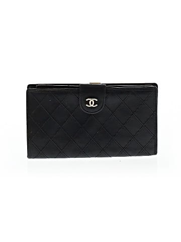 Chanel Vintage Quilted Lambskin Leather Long French Purse Wallet (view 1)