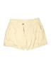 Ann Taylor LOFT Solid Yellow Khaki Shorts Size 10 - photo 1