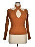 Minkpink Orange Turtleneck Sweater Size XL - photo 1