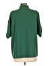 Unbranded 100% Polyester Green Short Sleeve Blouse Size L - photo 2
