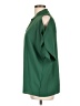 Unbranded 100% Polyester Green Short Sleeve Blouse Size L - photo 5
