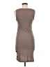 Leith Solid Brown Casual Dress Size M - photo 2
