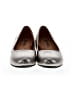 SoftWalk Metallic Silver Flats Size 6 1/2 - photo 2