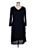 Connected Apparel Blue Casual Dress Size 16 - photo 1