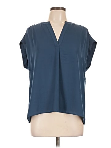 Ann Taylor Factory Short Sleeve Blouse (view 1)