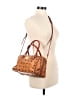 MCM 100% Coated Canvas Print Brown Tan Satchel One size - photo 2