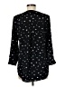 Daniel Rainn Stars Black 3/4 Sleeve Blouse Size M - photo 2