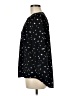 Daniel Rainn Stars Black 3/4 Sleeve Blouse Size M - photo 5