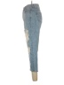 American Eagle Outfitters 100% Cotton Color Block Blue Jeans Size 0 x short - photo 5