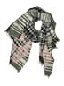 Unbranded Plaid Gray Blue Scarf One size - photo 1