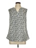Mountain Warehouse Ivory Sleeveless Button-Down Shirt Size 12 - photo 1