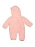 Unbranded 100% Polyester Pink Long Sleeve Onesie Size 3-6 mo - photo 2