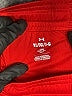 Under Armour 100% Polyester Graphic Red Athletic Shorts Size L (youth) - photo 3