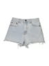 Billabong 100% Cotton Blue Denim Shorts Size 26 waist - photo 1