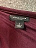 Ann Taylor 100% Polyester Burgundy Sleeveless Blouse Size 4 - photo 7