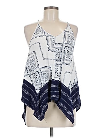 Hem & Thread Sleeveless Blouse (view 1)