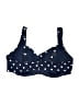 Lands' End Polka Dots Blue Swimsuit Top Size 16W - photo 2