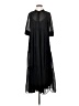 Zara 100% Polyester Black Casual Dress Size XS - photo 1