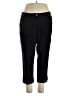 Cache 100% Polyester Black Casual Pants Size 12 - photo 1