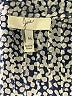 Joie 100% Silk Silver 3/4 Sleeve Silk Top Size M - photo 7