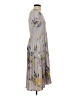 Leith 100% Polyester Floral Gray Casual Dress Size S - photo 4