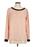 Ann Taylor LOFT 100% Polyester Orange Long Sleeve Blouse Size M - photo 1