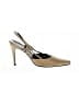 Assorted Brands 100% Leather Tan Heels Size EU 39 - photo 1