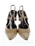 Assorted Brands 100% Leather Tan Heels Size EU 39 - photo 2
