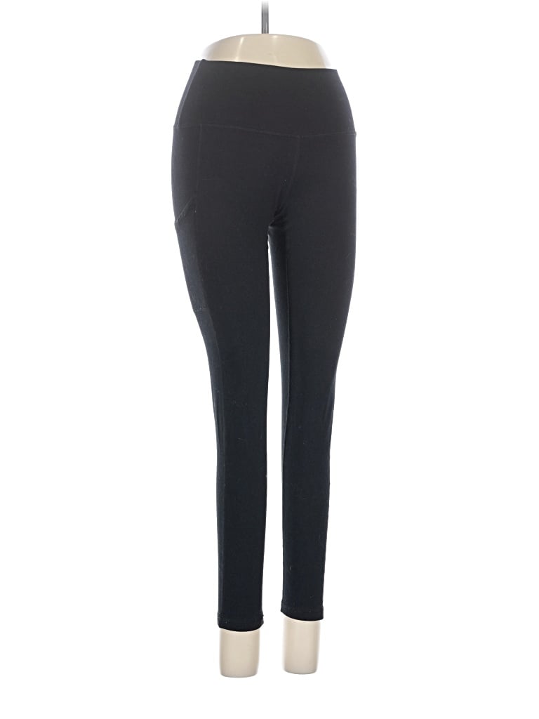 Pre-owned Aerie Active Pants In Black