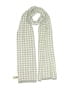 Calvin Klein 100% Acrylic Houndstooth Gray Scarf One size - photo 1