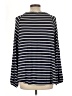Chico's Blue Long Sleeve Henley Size Lg (2) - photo 2