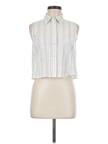 Theory Sleeveless Button-Down Shirt (view 1)