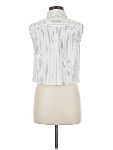 Theory Sleeveless Button-Down Shirt (view 2)