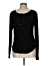 B Collection by Bobeau Black Long Sleeve Henley Size L - photo 1