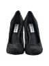 Steve Madden 100% Leather Black Heels Size 7 1/2 - photo 2