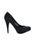 Steve Madden 100% Leather Black Heels Size 7 1/2 - photo 1