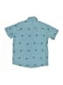Assorted Brands 100% Cotton Teal Short Sleeve Button-Down Shirt Size 4 - photo 2