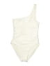La Blanca Solid Ivory One Piece Swimsuit Size XS (estimated) - photo 1