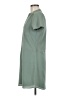 Monteau Solid Green Casual Dress Size M - photo 5