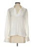 David Lerner Ivory Long Sleeve Blouse Size XS - photo 1