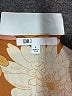 DR2 100% Polyester Floral Orange Short Sleeve Blouse Size L - photo 7