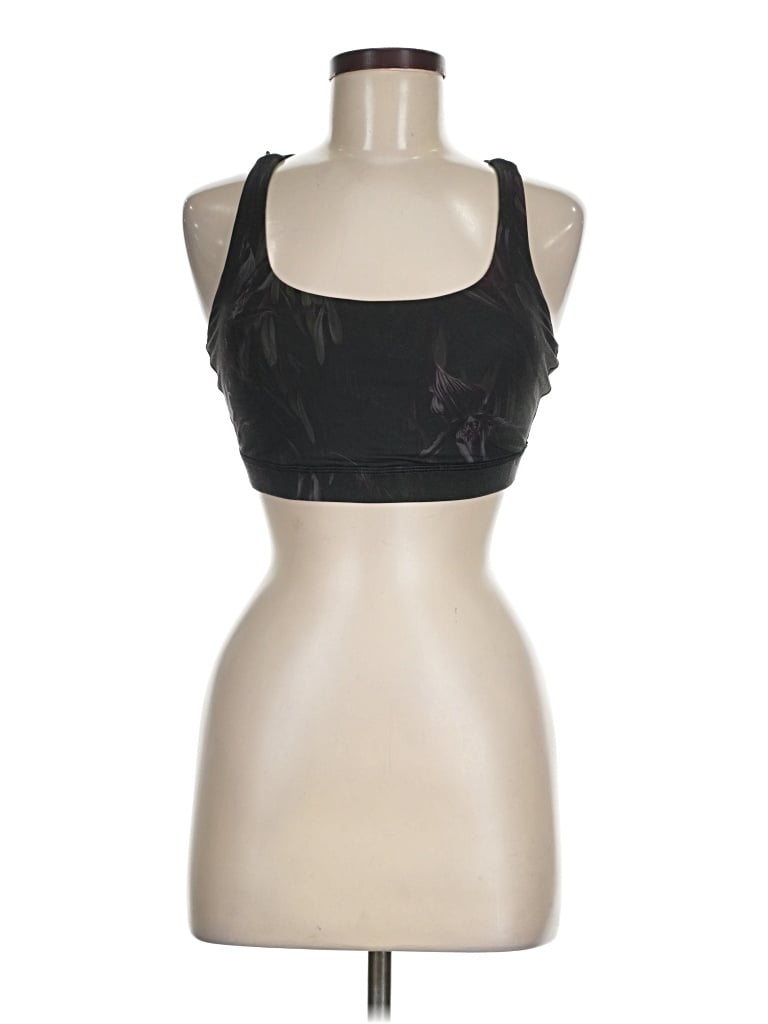 Pre-owned Lululemon Athletica Sports Bra In Black