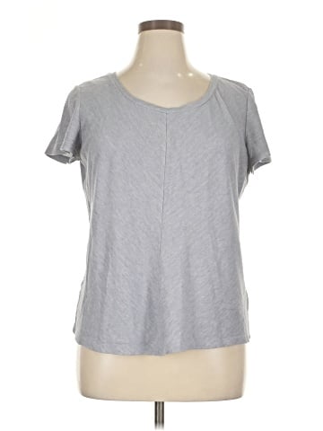 Lafayette 148 New York Short Sleeve T-Shirt (view 1)